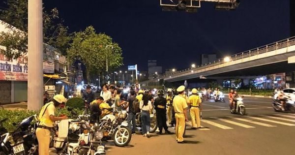 Chỉ 1 cán bộ CSGT TP. HCM vi phạm trong năm 2018