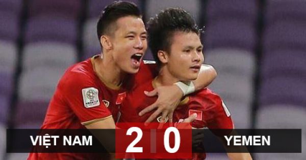 Việt Nam 2-0 Yemen: Vẫn phải chờ đợi