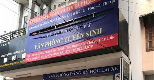 Phát hiện Trung tâm dạy nghề mạo danh trường lái thuộc Bộ Công an