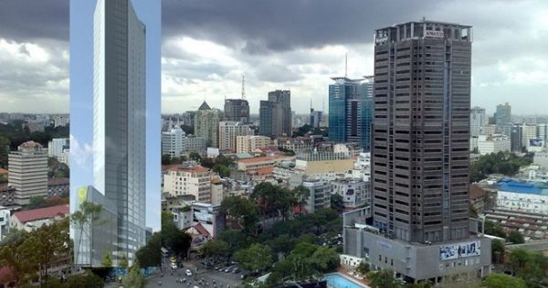 Công trình dự án Tháp SJC ở khu đất 