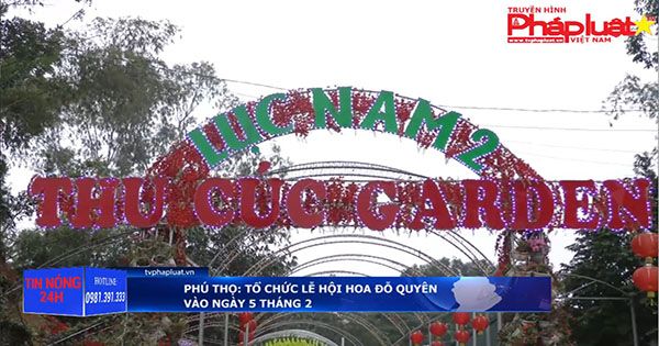 Phú Thọ: Tổ chức lễ hội hoa Đỗ Quyên vào ngày 5/2