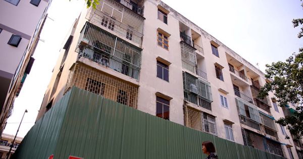 Chậm xử lý các chung cư cũ