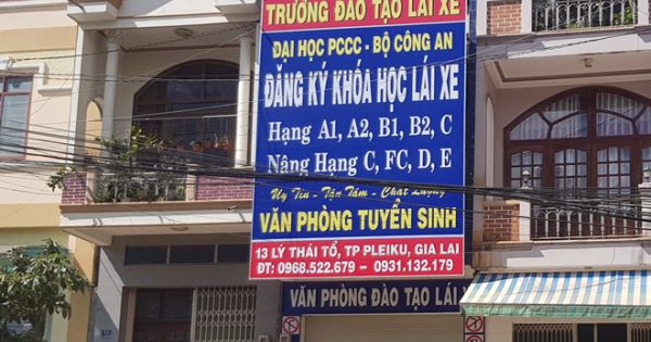 Công an Gia Lai điều tra vụ mạo danh “tuyển sinh đào tạo lái xe”