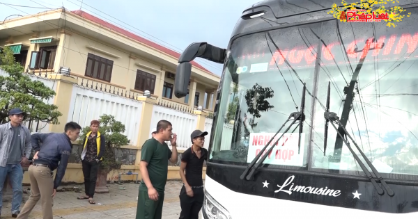 Quảng Ngãi: Tài xế xe khách 37B-01856 dương tính với ma túy