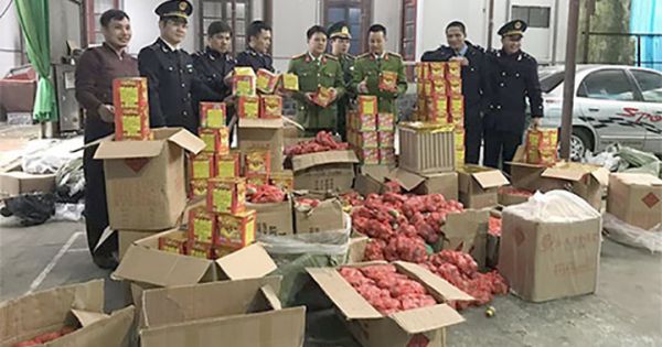 Bộ Công an bắt 1.200 người, thu hơn 20 tấn pháo trong dịp Tết