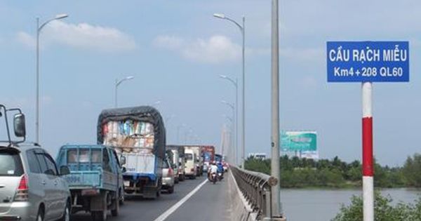 BOT cầu Rạch Miễu xả trạm kỷ lục, miễn phí hơn nửa tỷ đồng dịp Tết