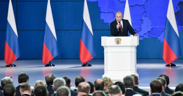 Tổng thống Nga Putin đọc thông điệp liên bang lần thứ 15