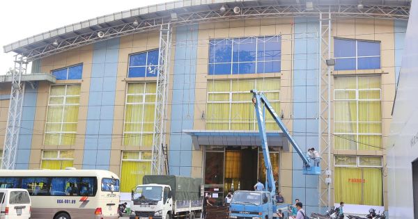 Trung tâm báo chí quốc tế gấp rút hoàn thiện trước Hội nghị Mỹ - Triều