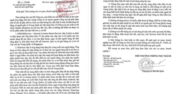 Công an Gia Lai bác bỏ 