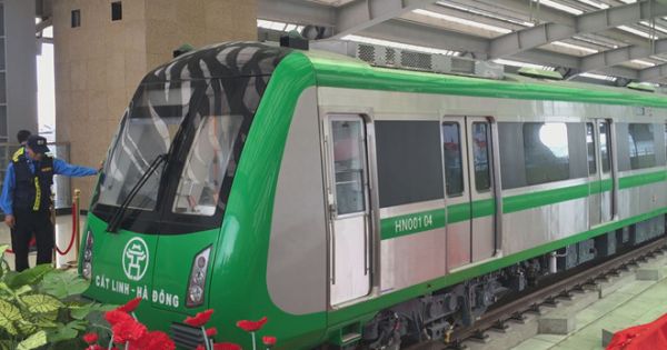 Giá vé tuyến đường sắt đô thị Cát Linh - Hà Đông 30.000 đồng/ngày