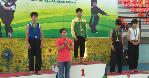 Gần 600 võ sinh tham dự Giải Võ Cổ Truyền học sinh TPHCM năm 2019