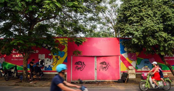 Hà Nội: Dự án công viên Hello Kitty “đắp chiếu”, đất bỏ hoang