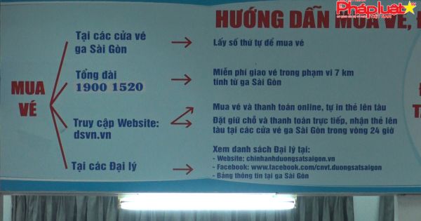 Chạy thêm hàng trăm chuyến tàu phục vụ hành khách dịp lễ 30/4, 1/5