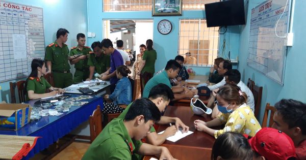 Triệt phá sòng bạc quy mô lớn tại Bạc Liêu