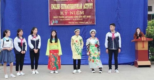 Trường miền núi sáng tạo trong phương pháp dạy - học tiếng Anh