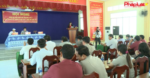 Kiên Giang: Cử tri tập trung yêu cầu làm rõ những vấn đề “nóng” của xã hội.