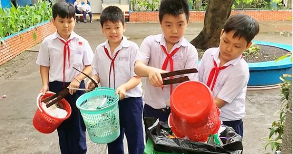 TPHCM tăng cường giáo dục bảo vệ môi trường cho học sinh