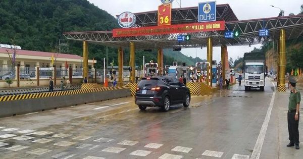 Trạm BOT Quốc lộ 6 Hòa Lạc – Hòa Bình sẽ thu phí ngày 3-5