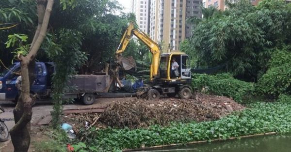 Hà Nội: Việc lấn chiếm lòng Ngòi, chính quyền chưa giải quyết dứt điểm