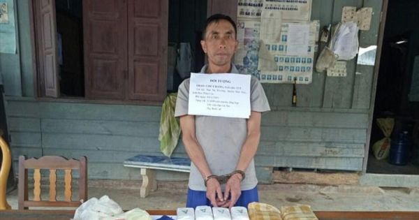 Thanh Hóa: Bắt đối tượng Lào vận chuyển số lượng lớn ma túy tổng hợp
