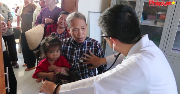 Khám, tầm soát tim mạch cho hàng trăm hộ khó khăn tại tỉnh Đồng Nai