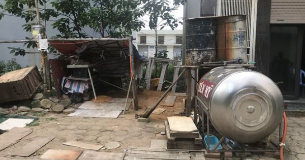 Khu dân cư không điện, không nước nhiều năm giữa Hà Nội