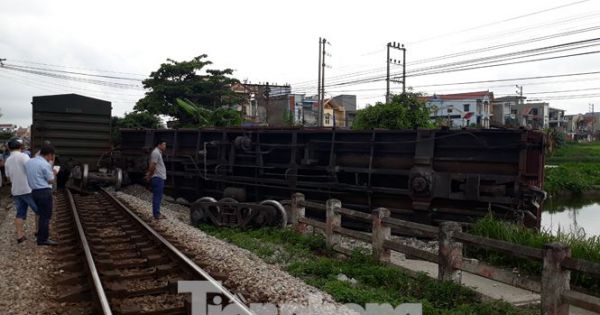 Sẽ sớm công bố nguyên nhân vụ trật bánh, lật tàu tại Nam Định