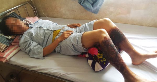 Công an Hải Phòng điều tra vụ đổ trộm chất thải độc hại ra mương nước