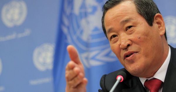 Đại sứ Triều Tiên tại LHQ họp báo bất thường