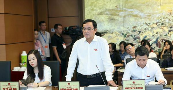 Chủ tịch EVN giải trình việc tăng giá điện tại diễn đàn Quốc hội
