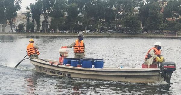 Công ty Thoát nước Hà Nội: Chế phẩm Redoxy – 3C đạt hiệu quả cao