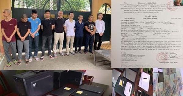 Đường dây đánh bạc gần 4.000 tỉ đồng ở Thanh Hóa 