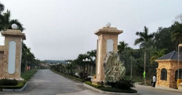 Kết luận thanh tra hàng loạt vi phạm tại sân golf Đại Lải