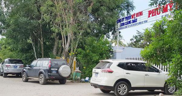 Kho xăng dầu của 