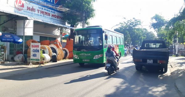 Quãng Ngãi: Xe buýt nội đô vắng khách