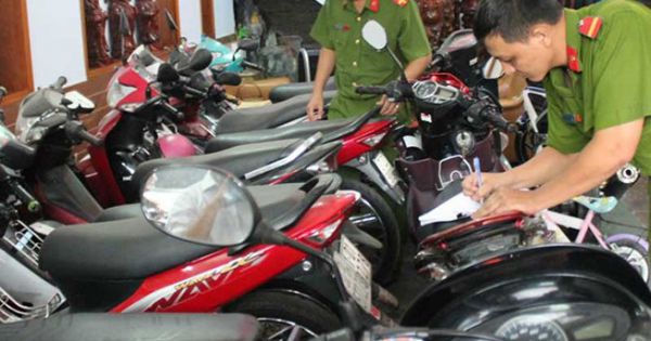 Cục CSGT xây dựng phần mềm dữ liệu xe mất trộm