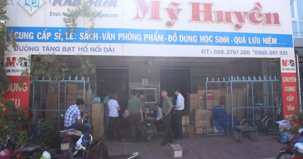 Bình Định: Tạm giữ hơn 72.000 cuốn sách giáo khoa nghi in lậu