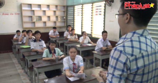 TPHCM: 50% bài thi Toán và tiếng Anh bị dưới 5 điểm