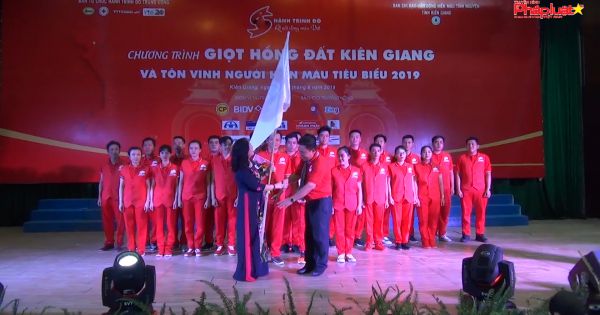 Kiên Giang: Tôn vinh 73 tấm gương hiến máu tình nguyện