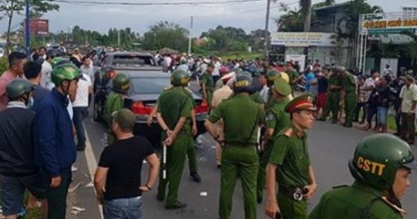 Vụ giang hồ vây xe chở công an: Bắt khẩn cấp Tuấn 