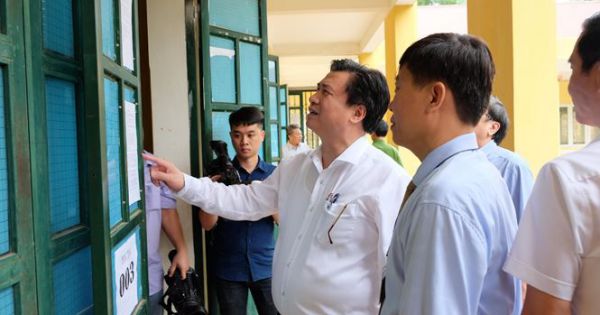 Bộ GD&ĐT tổ chức 8 đoàn thanh tra rà soát công tác chuẩn bị kỳ thi THPT quốc gia