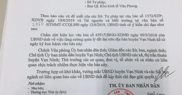 Đất Vân Phong được phép giao dịch trở lại