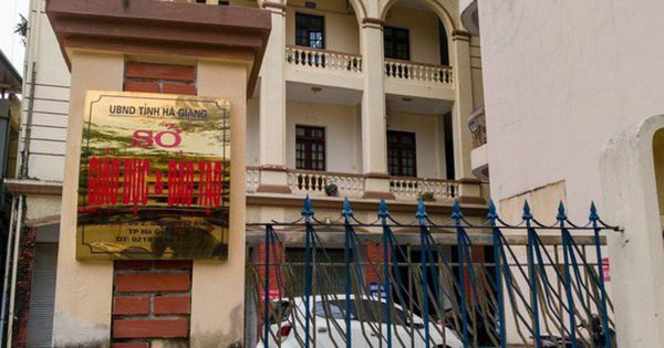 Kỷ luật Phó Chủ tịch tỉnh, nguyên giám đốc Sở GD-ĐT Hà Giang