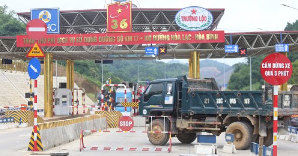 BOT Hòa Lạc 14 ngày liên tiếp không thể hoạt động thu phí