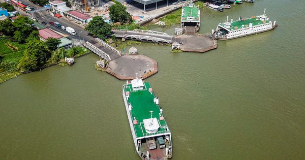 Phà Vàm Cống chính thức dừng hoạt động từ ngày 30/6