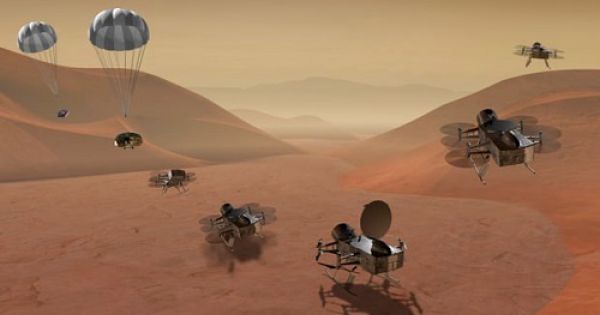 Tàu NASA sẽ tới thám hiểm mặt trăng sao Thổ