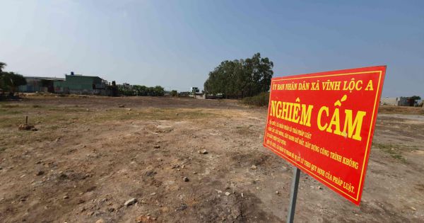 Bình Chánh ngăn chặn hai thửa đất phân lô bán nền để điều tra