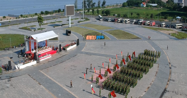 Khai mạc Hội thi điều lệnh, bắn súng, võ thuật CAND lần thứ 5 tại Kiên Giang