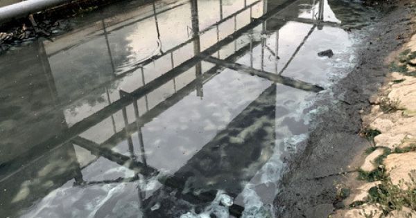 Sau thí điểm công nghệ của Nhật Bản, lớp bùn sông Tô Lịch đã giảm