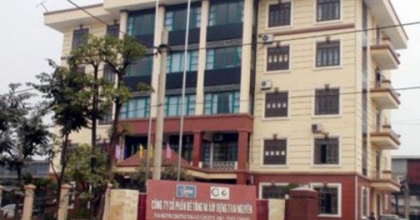 Nhiều sai phạm tại Công ty Cổ phần Bê tông và Xây dựng Thái Nguyên